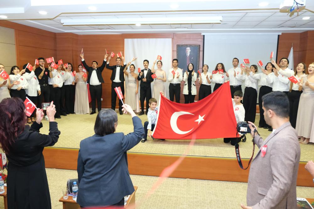 CUMHURİYETİN 100. YILI SANKO ÜNİVERSİTESİ’NDE COŞKUYLA KUTLANDI