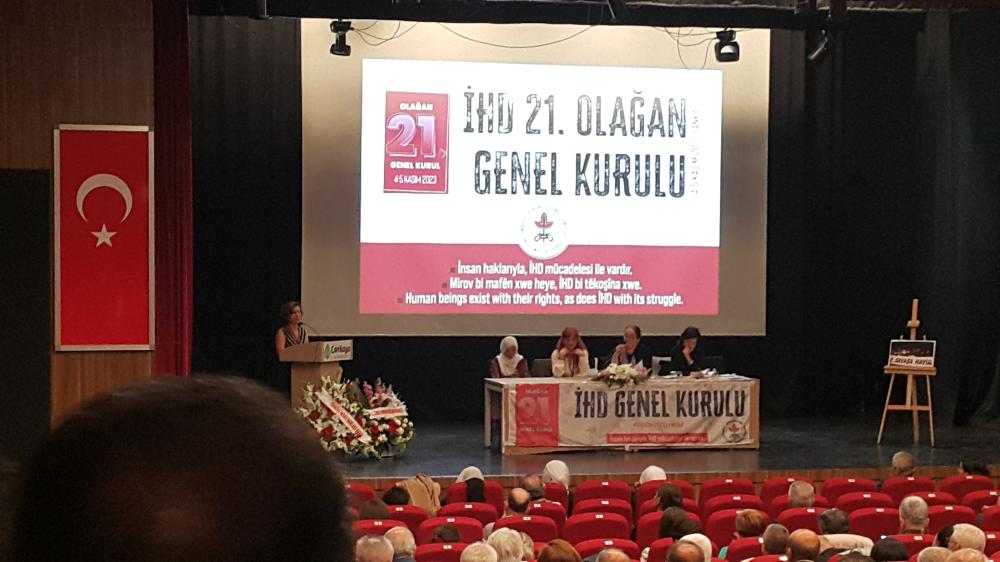 İHD 21.GENEL KURULU GERÇEKLEŞTİRİLDİ