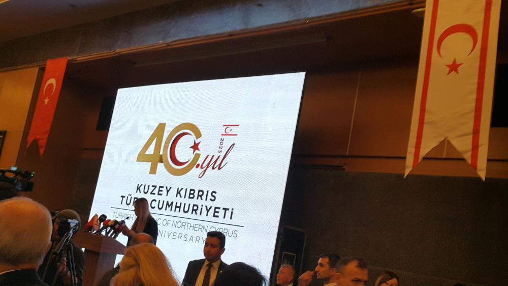 KUZEY KIBRIS TÜRK CUMHURİYETİ 40.YILDÖNÜMÜ KUTLAMASI GERÇEKLEŞTİRİLDİ