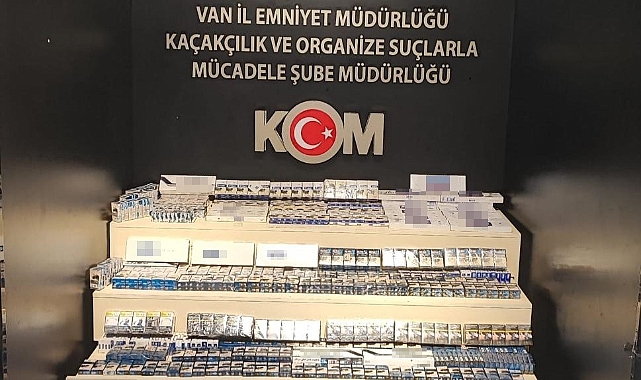 VAN’DA GÜMRÜK KAÇAKÇILIĞI OPERASYONLARI