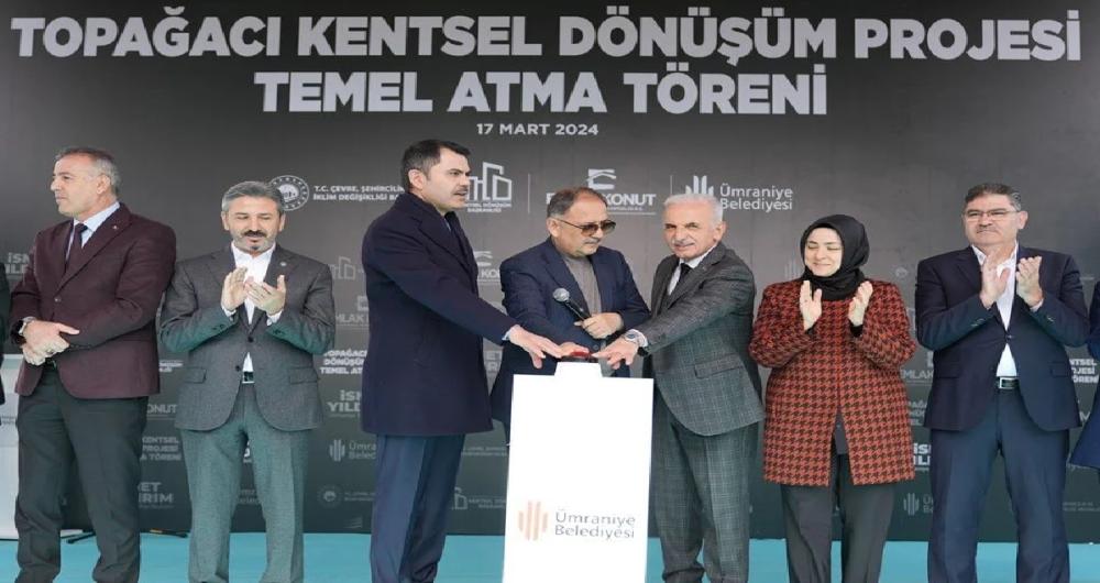 MURAT KURUM, ÜMRANİYE'DE KENTSEL DÖNÜŞÜM VE SOSYAL KONUT PROJELERİNİ ANLATTI