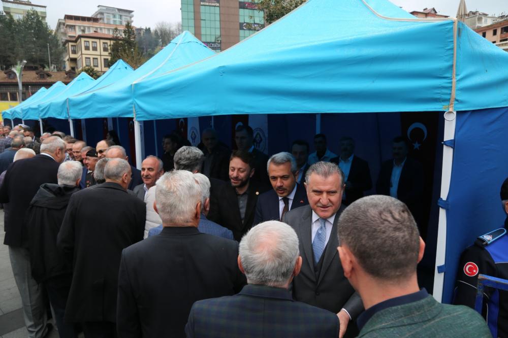 RİZE'DE GELENEKSEL BAYRAMLAŞMA ETKİNLİĞİ YAPILDI