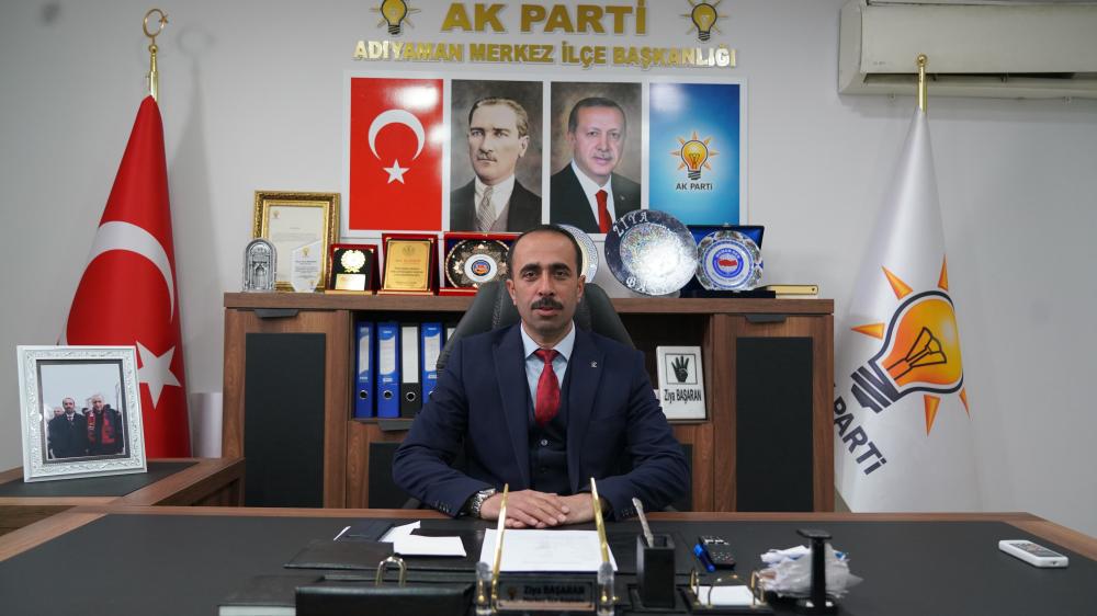 AK PARTİ MERKEZ İLÇE BAŞKANI ZİYA BAŞARAN'IN 23 NİSAN MESAJI