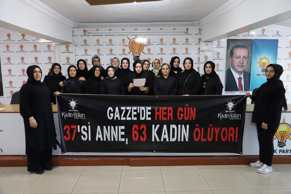 AK Kadınlar'dan İsrail'e Tepki: 'Savaşın da Bir Ahlakı, Hukuku Vardır'