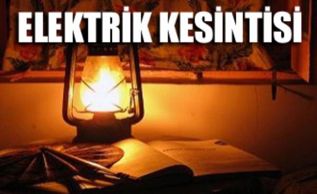 Beypazarı ilçesinde elektrik kesintisi olacak