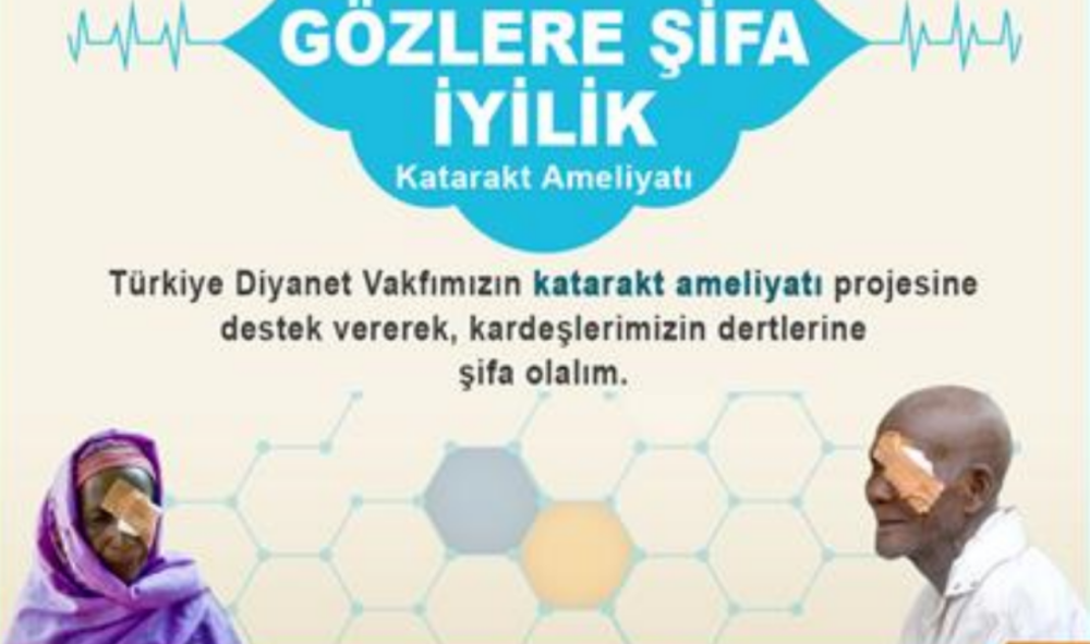 RİZE GÖZLERE ŞİFA İYİLİK SLOGANIYLA GÖZLERE ŞİFA OLUYOR