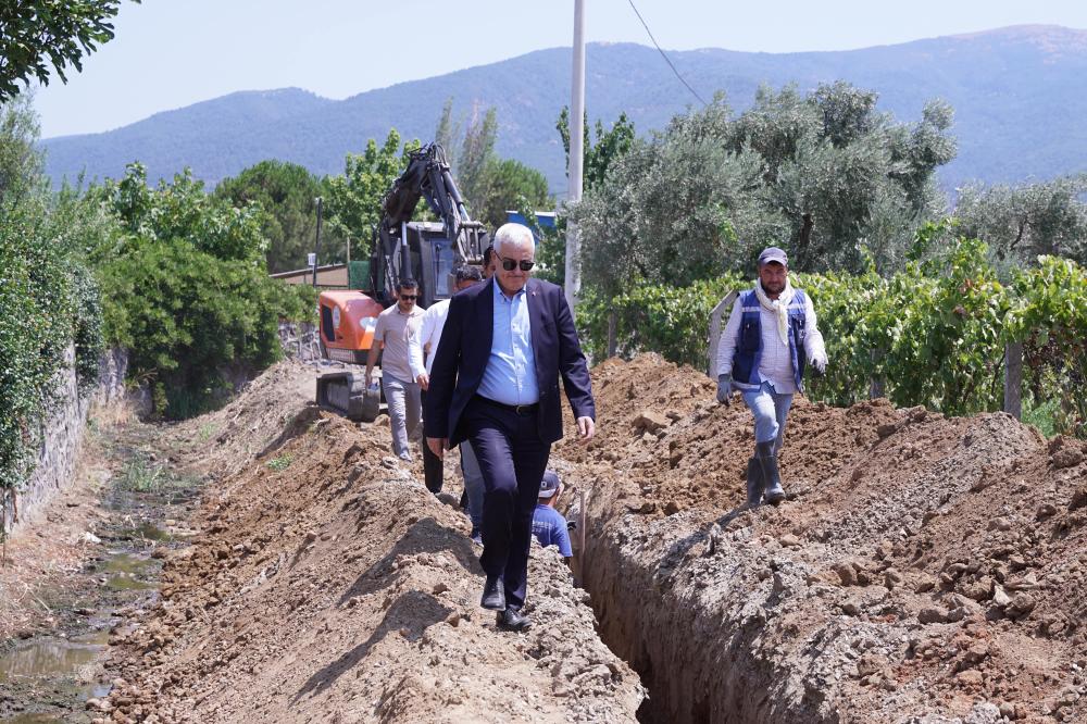 KEMALPAŞA’DA DERELERİN ISLAHI SORUNU ÇÖZÜME KAVUŞUYOR