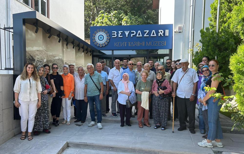 BEYPAZARI'NDA HUZUR EVİ SAKİNLERİNE TARİHİ YOLCULUK MÜZELERLE GEÇMİŞE DÖNÜŞ