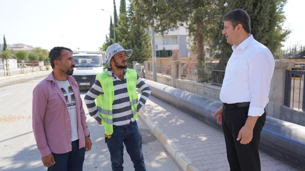 FRIT PROJESİ İLE ADIYAMAN’IN İÇME SUYU HATTI YENİLENİYOR