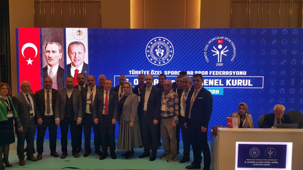 Türkiye Özel Sporcular Federasyonu’nda Birol Aydın Yeniden Başkan Seçildi