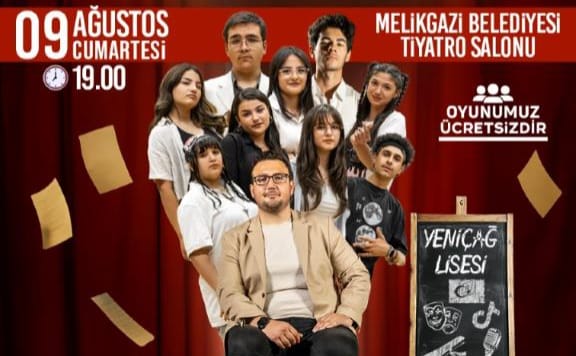 MELİKGAZİ\'DE PERDE ARKASI TİYATRO OYUNU SAHNELENECEK