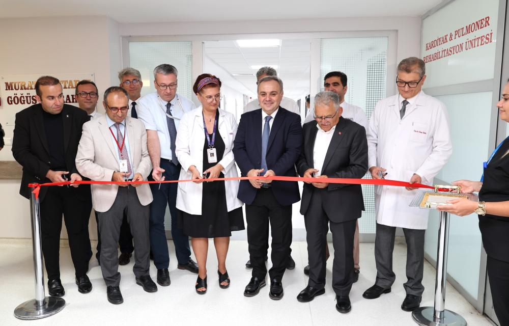 ERÜ Tıp Fakültesi Hastanesi'nde Yenilenen Üroloji ve Göğüs Cerrahisi Yataklı Servislerinin Açılışı yapıldı