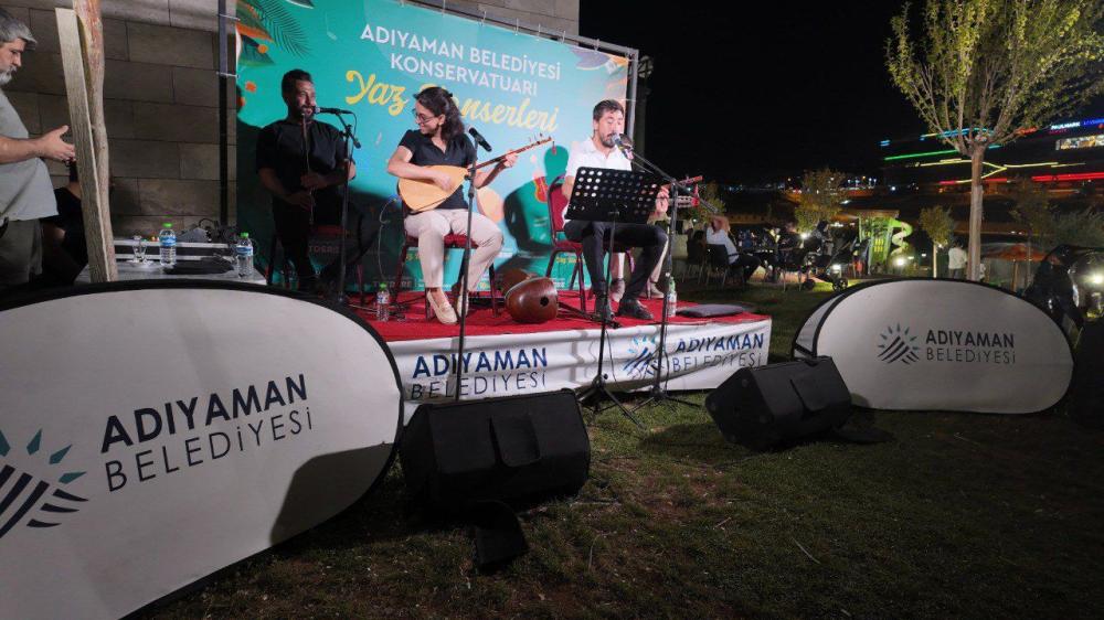 ADIYAMAN BELEDİYESİ’NDEN YAZ KONSERİ COŞKUSU