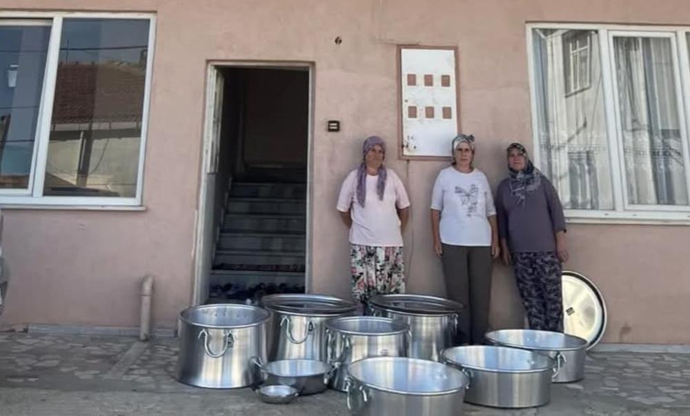 Bayırköylü kadınlardan örnek dayanışma