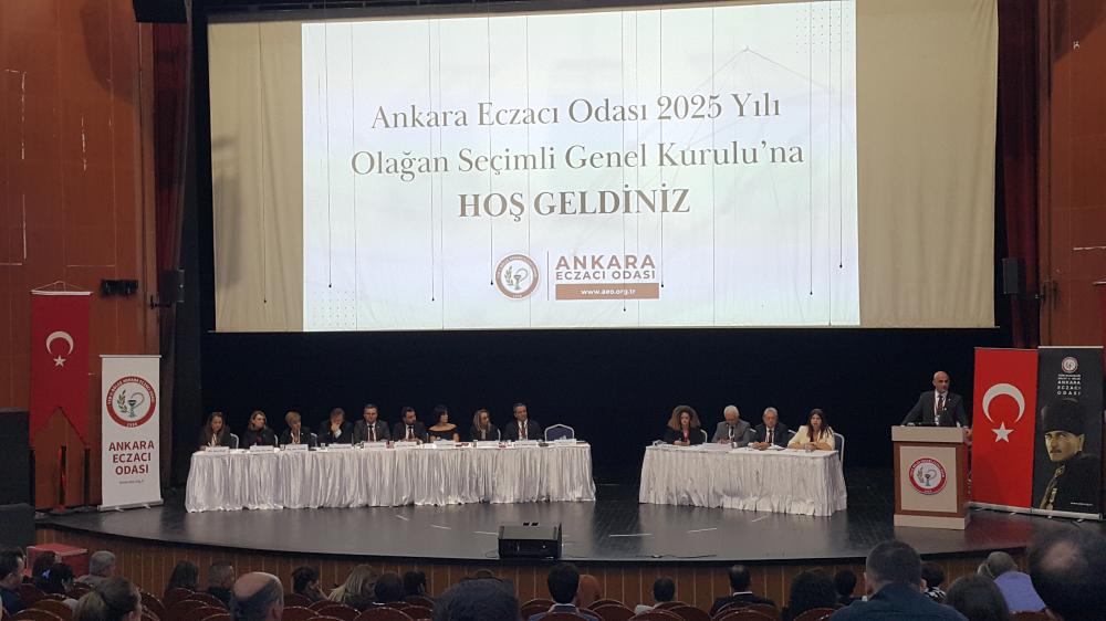 ANKARA ECZACI ODASI GENEL KURULU GERÇEKLEŞTİ