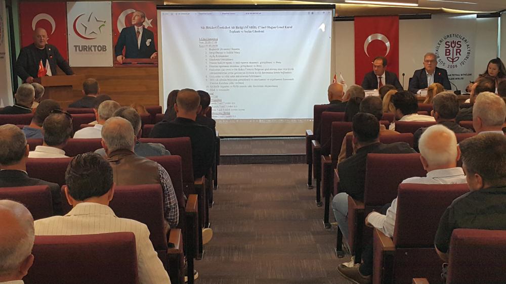 SÜS BİTKİLERİ ÜRETİCİLERİ ALT BİRLİĞİ(SÜSBİR) GENEL KURULUNU YAPTI
