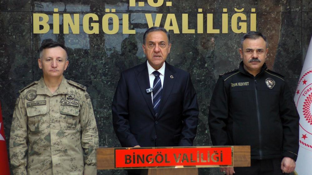 BİNGÖL VALİSİ USTA: “HUZUR İÇİN 7/24 SAHADAYIZ”