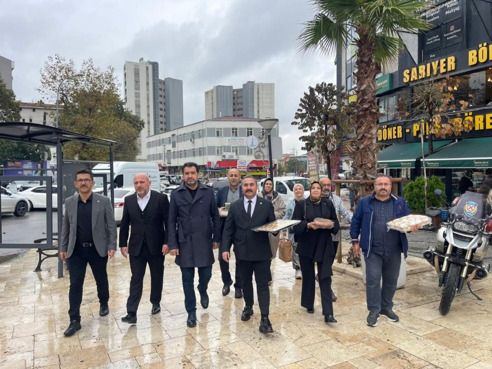 MHP SANCAKTEPE İLÇE BAŞKANI HAKAN ŞAHİNOĞLU, “GAZZE İÇİN YARDIM KERMESİ”NE KATILIM SAĞLADI