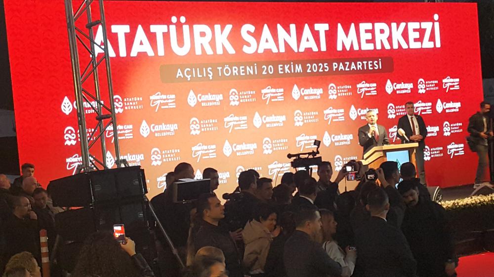 ANKARA'DA MUHTEŞEM BİR SANAT  MERKEZİ AÇILDI:ATATÜRK SANAT MERKEZİ