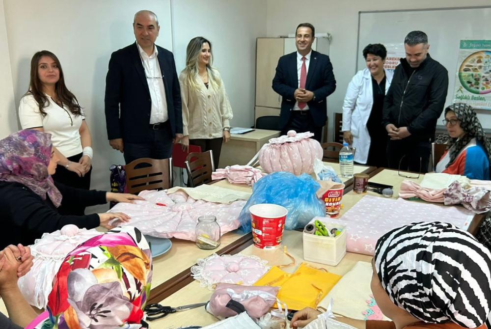 BEYPAZAR'NDA ADEM’DE KADINLARA GÜÇ KATAN KURSLAR BAŞLADI