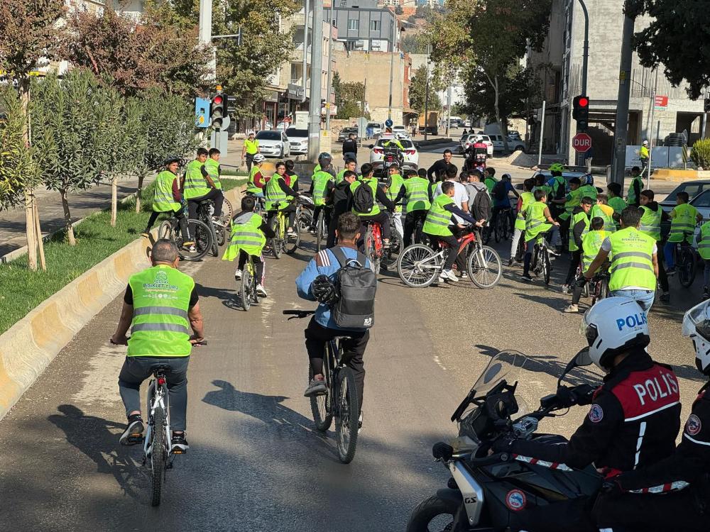CUMHURİYET COŞKUSU BİSİKLETLERLE YAŞANDI.