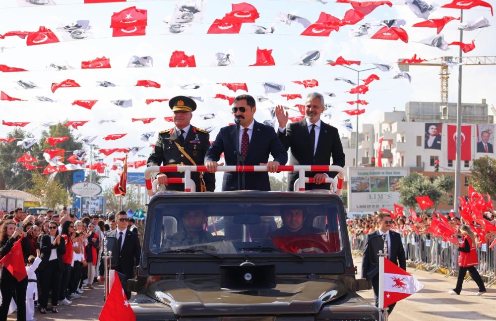 HATAY VALİSİ MASATLI’NIN 29 EKİM CUMHURİYET BAYRAMI 102. YIL DÖNÜMÜ GEÇİT KONUŞMASI