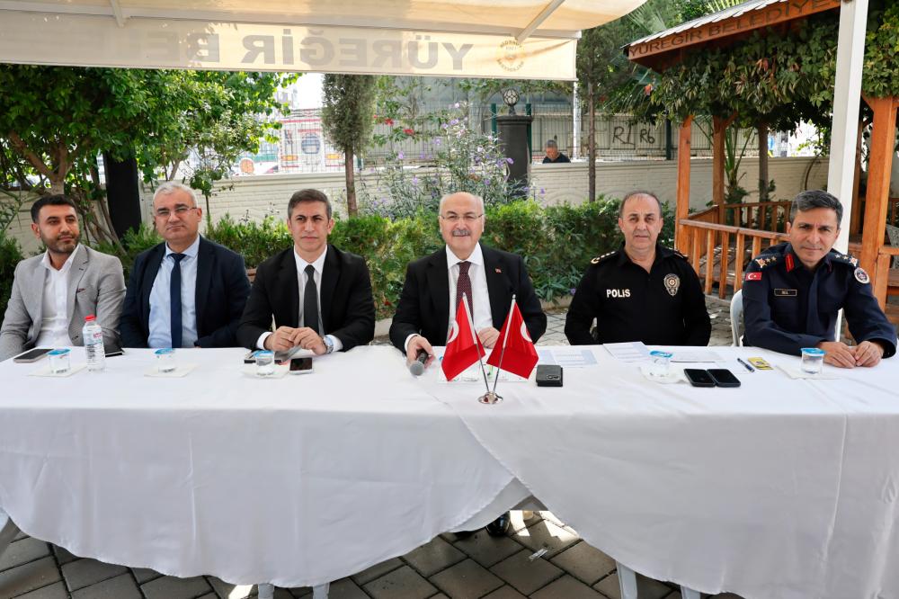 VALİ KÖŞGER YÜREĞİR’DE VATANDAŞLARIMIZLA BULUŞTU