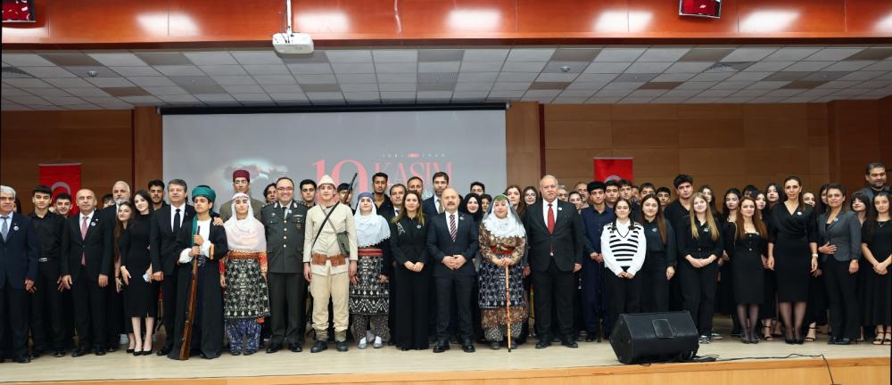 ADIYAMAN’DA ATATÜRK, EBEDİYETE İRTİHALİNİN 87’NCİ YILINDA ANILDI