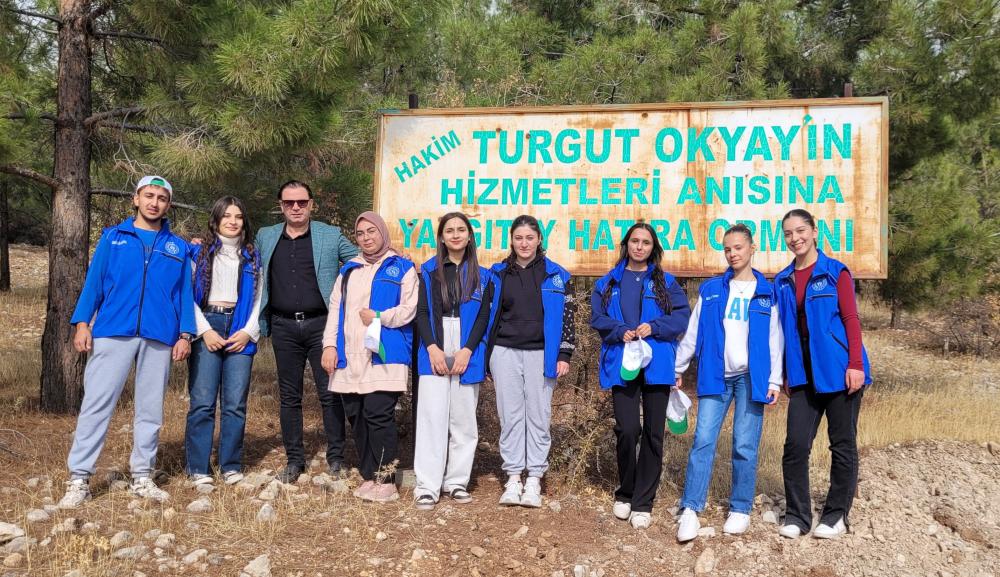 TUT’TA 11 KASIM MİLLİ AĞAÇLANDIRMA GÜNÜ’NDE FİDANLAR TOPRAKLA BULUŞTU