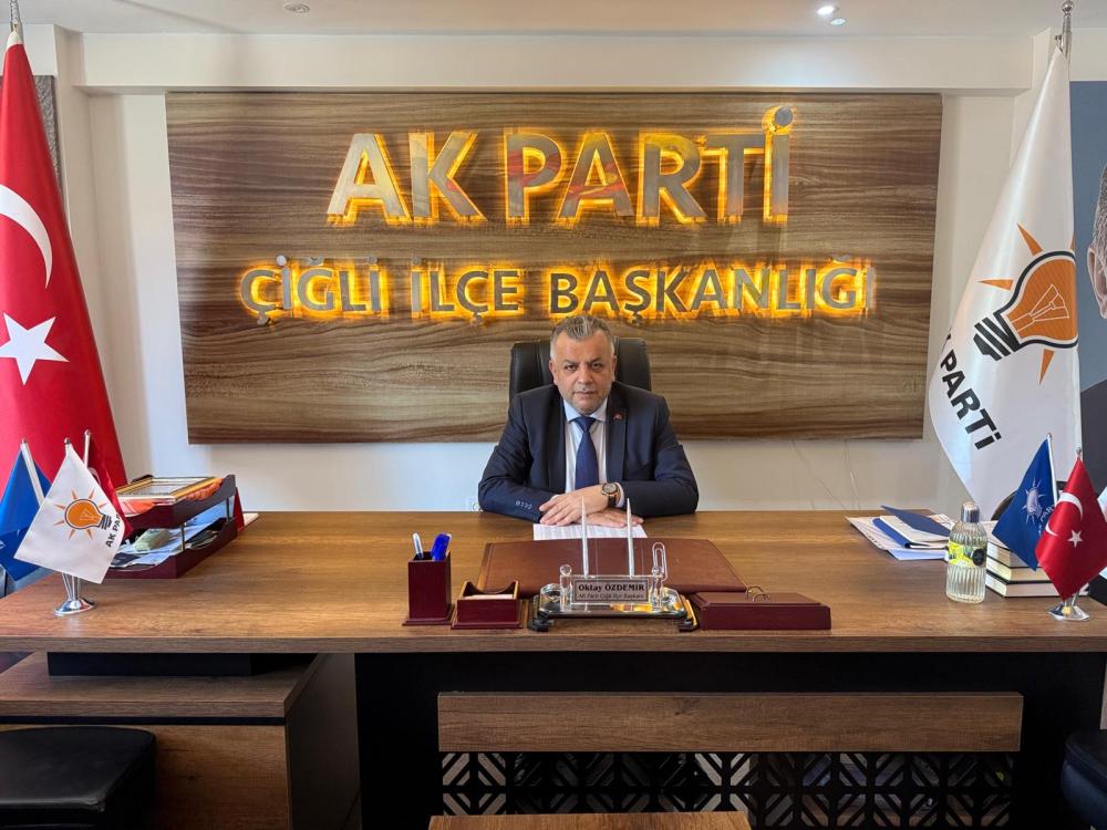 AK PARTİ ÇİĞLİ İLÇE BAŞKANI ÖZDEMİR’DEN ‘HARMANDALI’ AÇIKLAMASI!