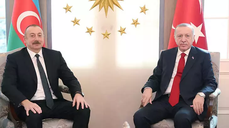AZERBAYCAN CUMHURBAŞKANI İLHAM ALİYEV’DEN CUMHURBAŞKANI RECEP TAYYİP ERDOĞAN’A TAZİYE TELEFONU