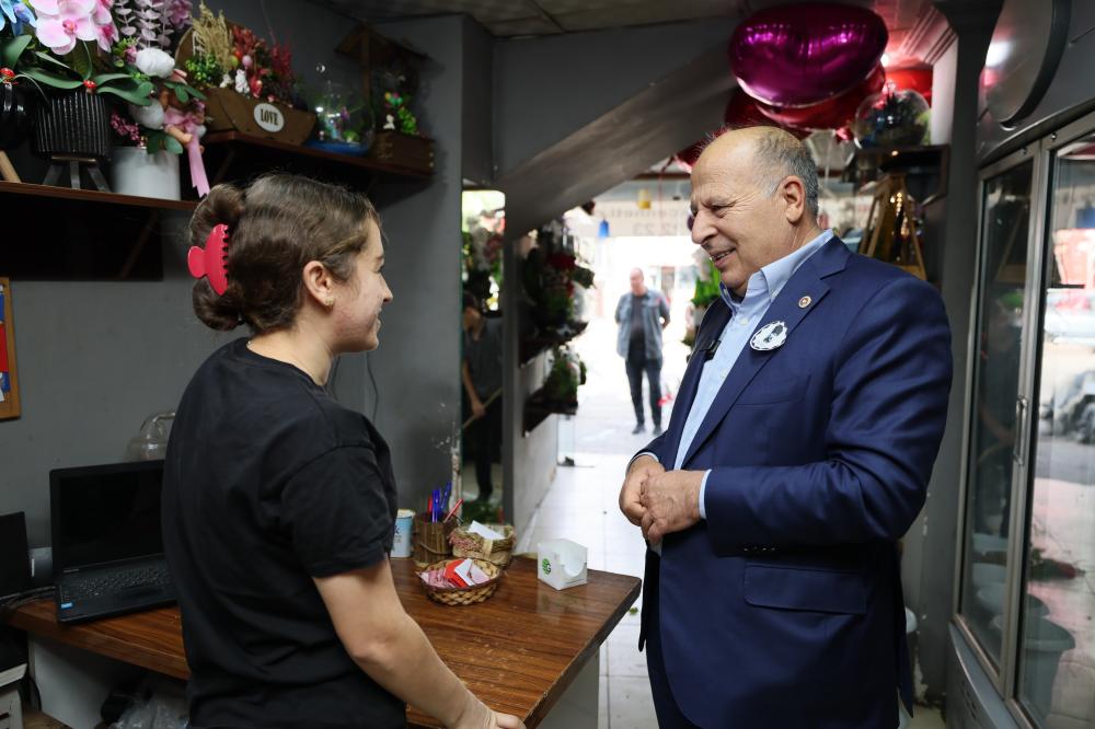 BAŞKAN ALİ DEMİRÇALI, KOZAN YOLU ESNAFIYLA BULUŞTU