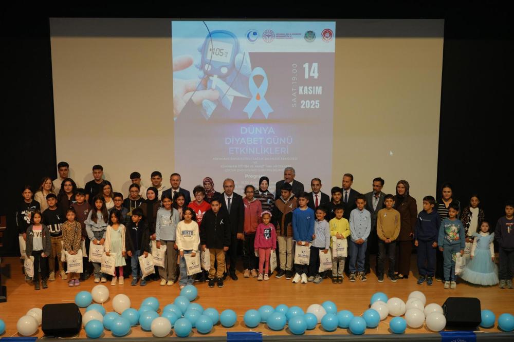 ADIYAMAN ÜNİVERSİTESİNDE DÜNYA DİYABET GÜNÜ ETKİNLİĞİ