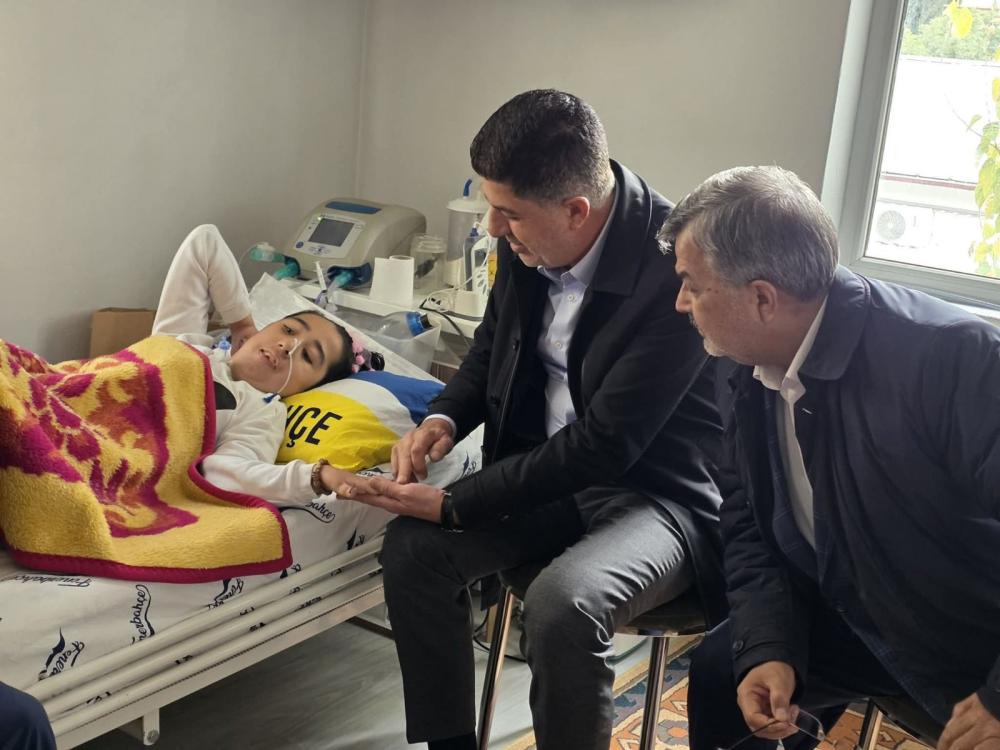 MİLLETVEKİLİ ŞAN’DAN FİRDEVS’E SÜRPRİZ ZİYARET