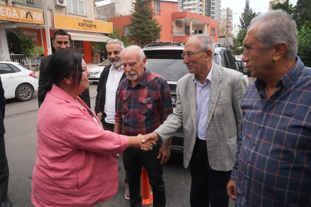 BAŞKAN VEKİLİ AKKAN, YENİBARAJ MAHALLESİ\'NDE VATANDAŞ VE ESNAFLA BULUŞTU