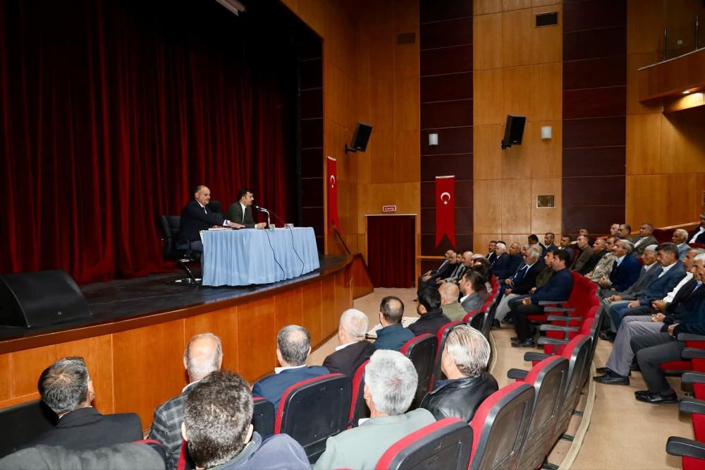 KAHTA’DA KÖYLERE HİZMET GÖTÜRME BİRLİĞİ KASIM AYI TOPLANTISI YAPILDI