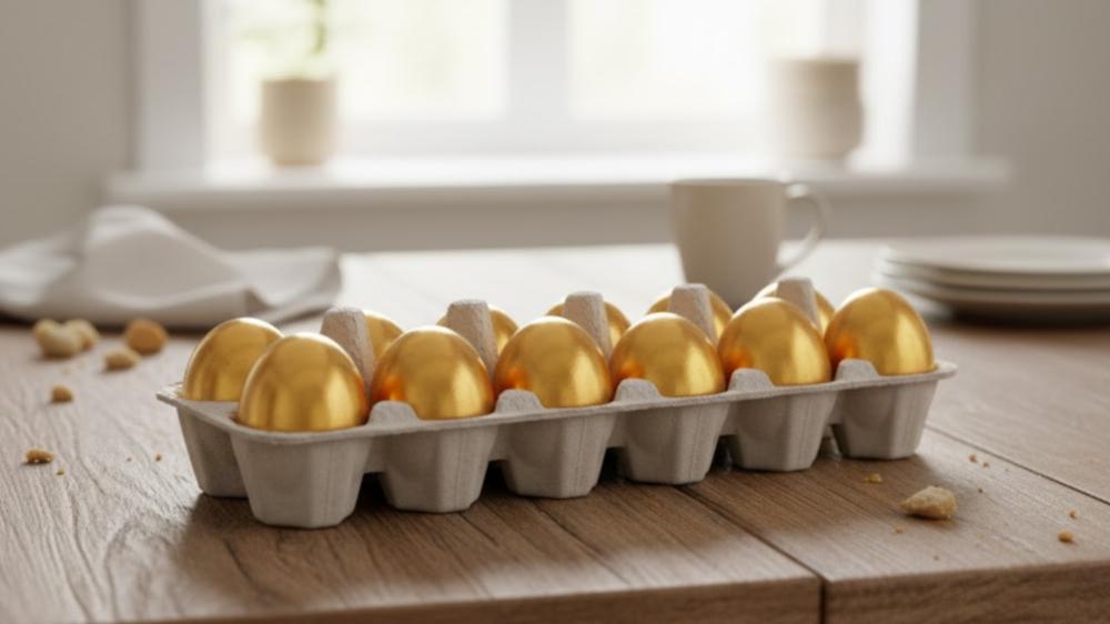 MAKEDONYA’DA YUMURTA FİYATLARI ALTINLA YARIŞIYOR