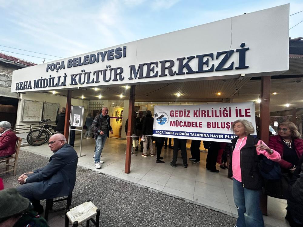 FOÇALILAR, GEDİZ İÇİN “İKİ BELGESEL BİR SÖYLEŞİ” ETKİNLİĞİNDE BULUŞTU