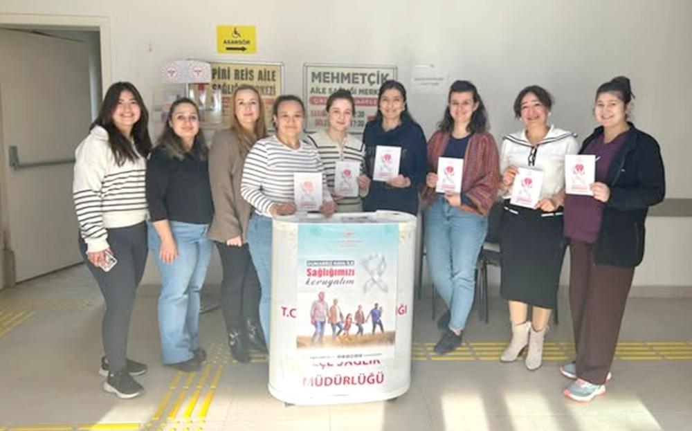 GELİBOLU’DA AKCİĞER KANSERİ FARKINDALIK STANDI KURULDU