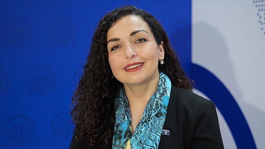 KOSOVA CUMHURBAŞKANI VJOSA OSMANİ’DEN TÜRKÇE KARŞILAMA