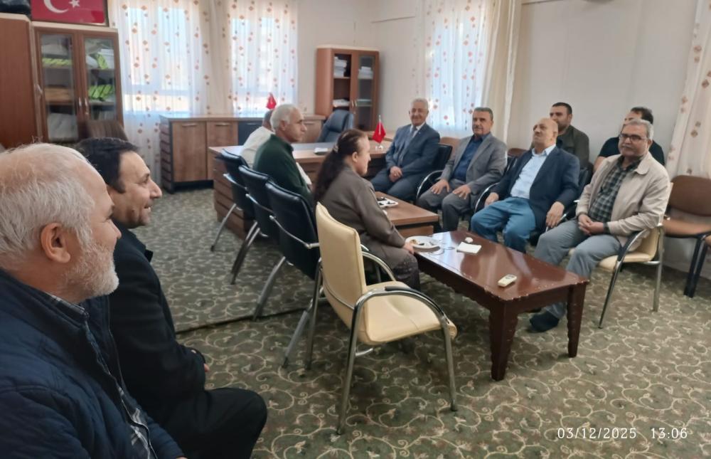 MÜFTÜLÜKTEN ENGELLİ DERNEKLERİNE ANLAMLI ZİYARET