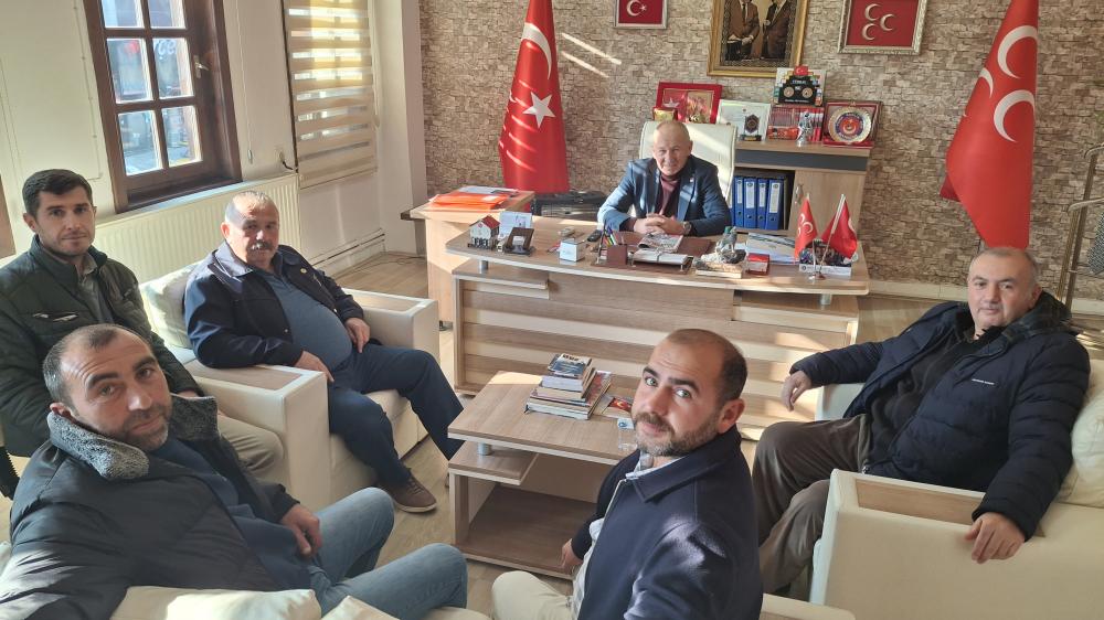 MHP İLÇE BAŞKANI ERDOĞAN ORHAN, VATANDAŞI DİNLİYORUZ