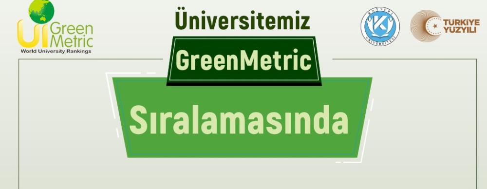 UI GREENMETRİC’TE KAYÜ’DEN BÜYÜK BAŞARI