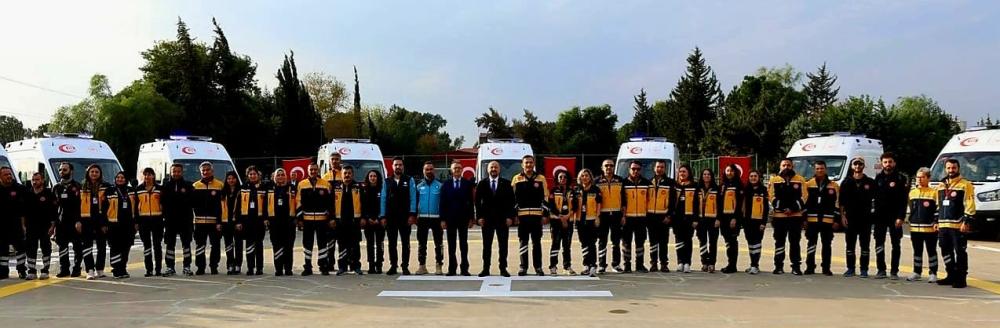 ADANA’YA SAĞLIK ÇIKARMASI: 15 YENİ AMBULANS HİZMETE GİRDİ