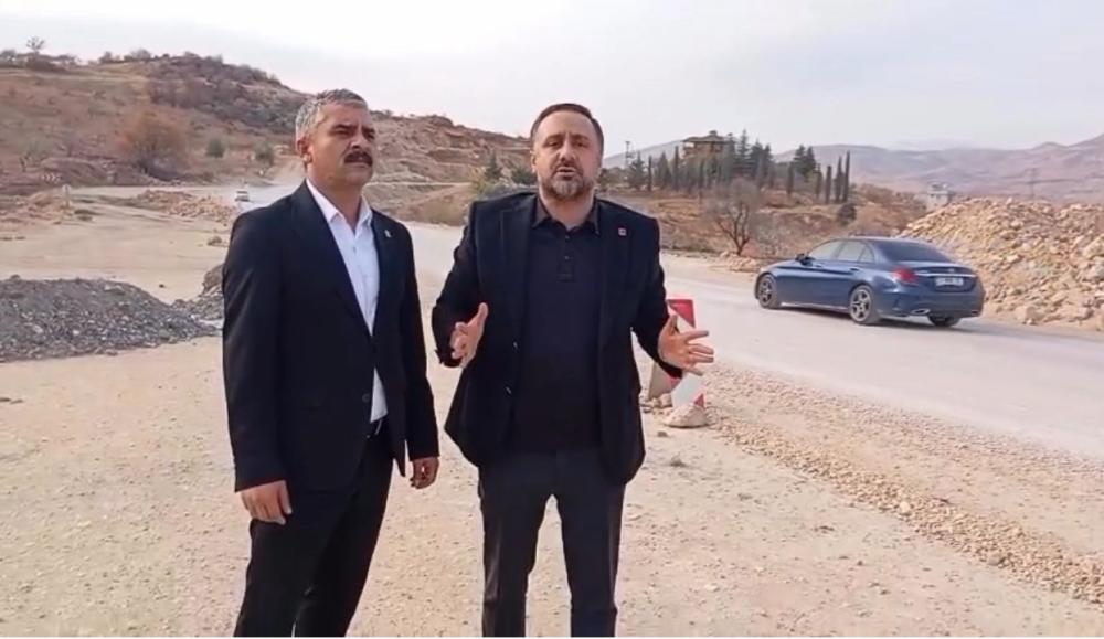 CHP’li Engin Doğan: “Adıyaman’ın Hakkı Olan Yol 13 Yıldır Tamamlanmıyor”
