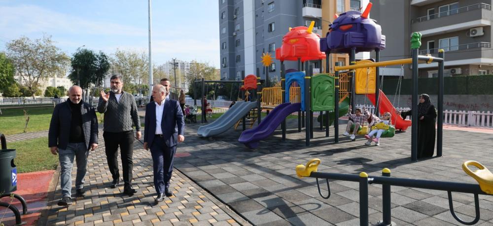 YÜREĞİR’E YENİ YAŞAM ALANI ÖZGÜR MAHALLESİ PARKI HİZMETE AÇILDI
