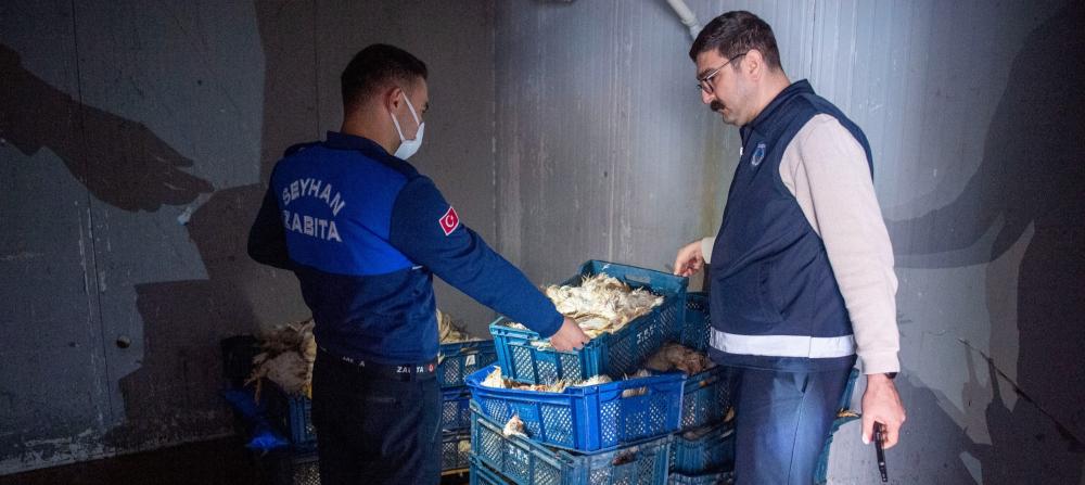 SEYHAN BELEDİYESİ ZABITASI, İNSAN SAĞLIĞINA YÖNELİK TEHDİTLERE GÖZ YUMMUYOR