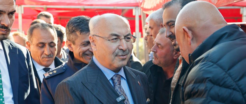 VALİ KÖŞGER, GÖKÇELER’DE VATANDAŞLARLA BULUŞTU