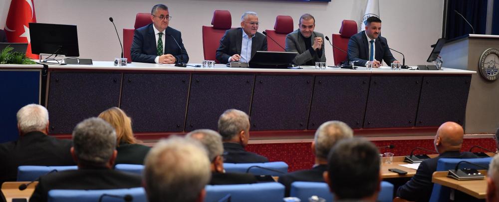 BÜYÜKŞEHİR, YILIN SON MECLİS TOPLANTISINI GERÇEKLEŞTİRDİ