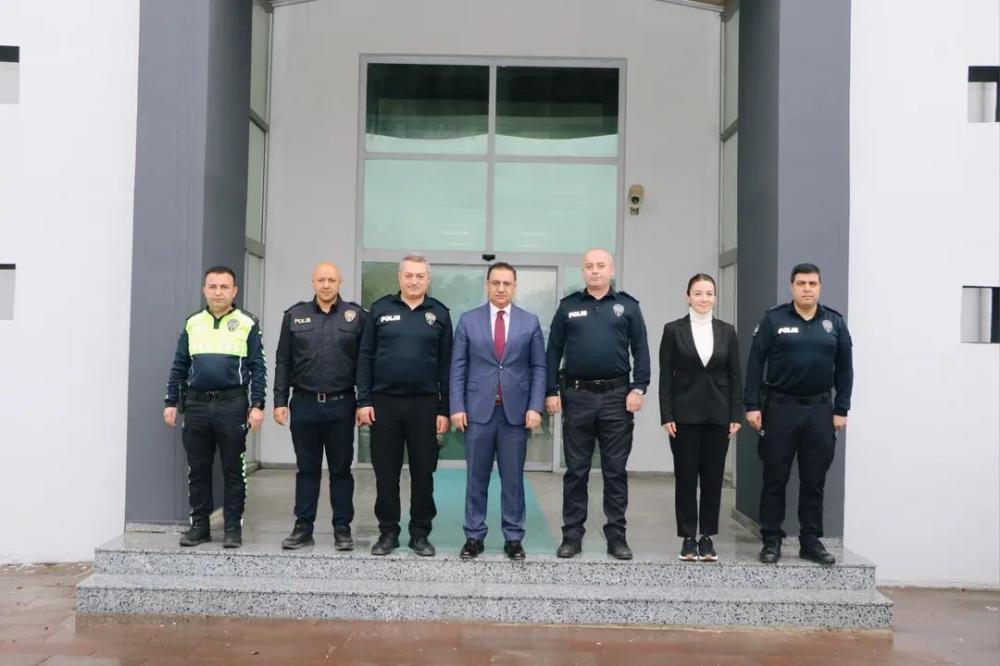 Kaymakam Naif Yavuz’dan İlçe Emniyet Müdürlüğüne Ziyaret